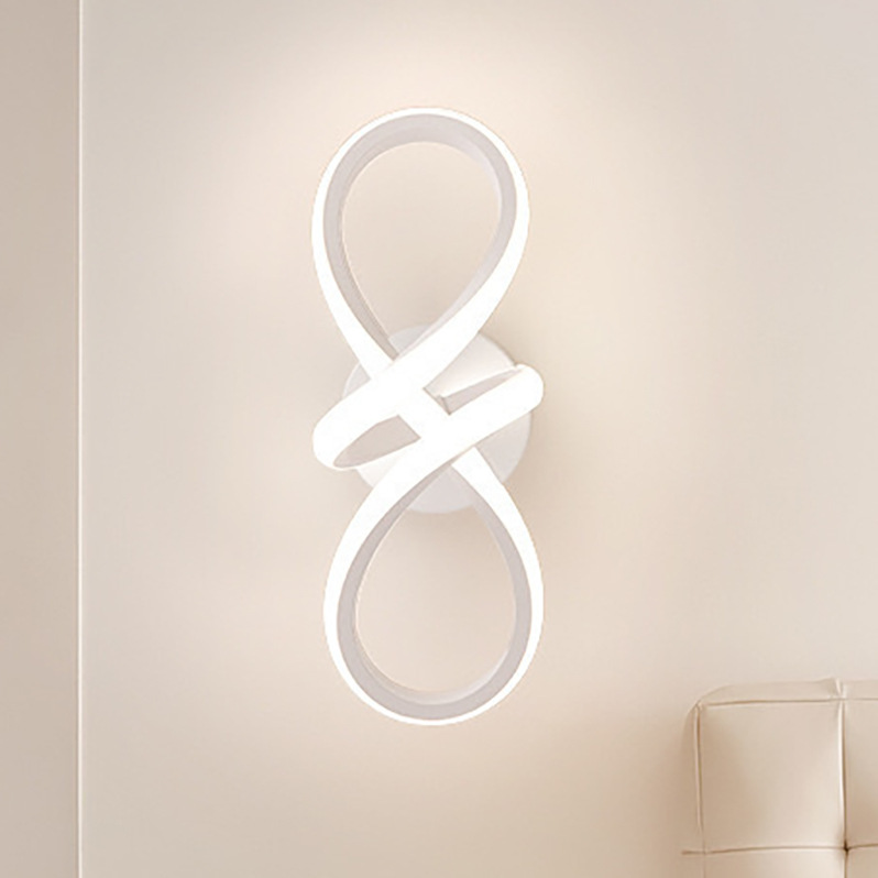 Lámpara de escritorio del armario, puerta de entrada de estilo chino, lámpara de balcón, arco cerrado, personalidad creativa, lámpara de pared simple, sombrero