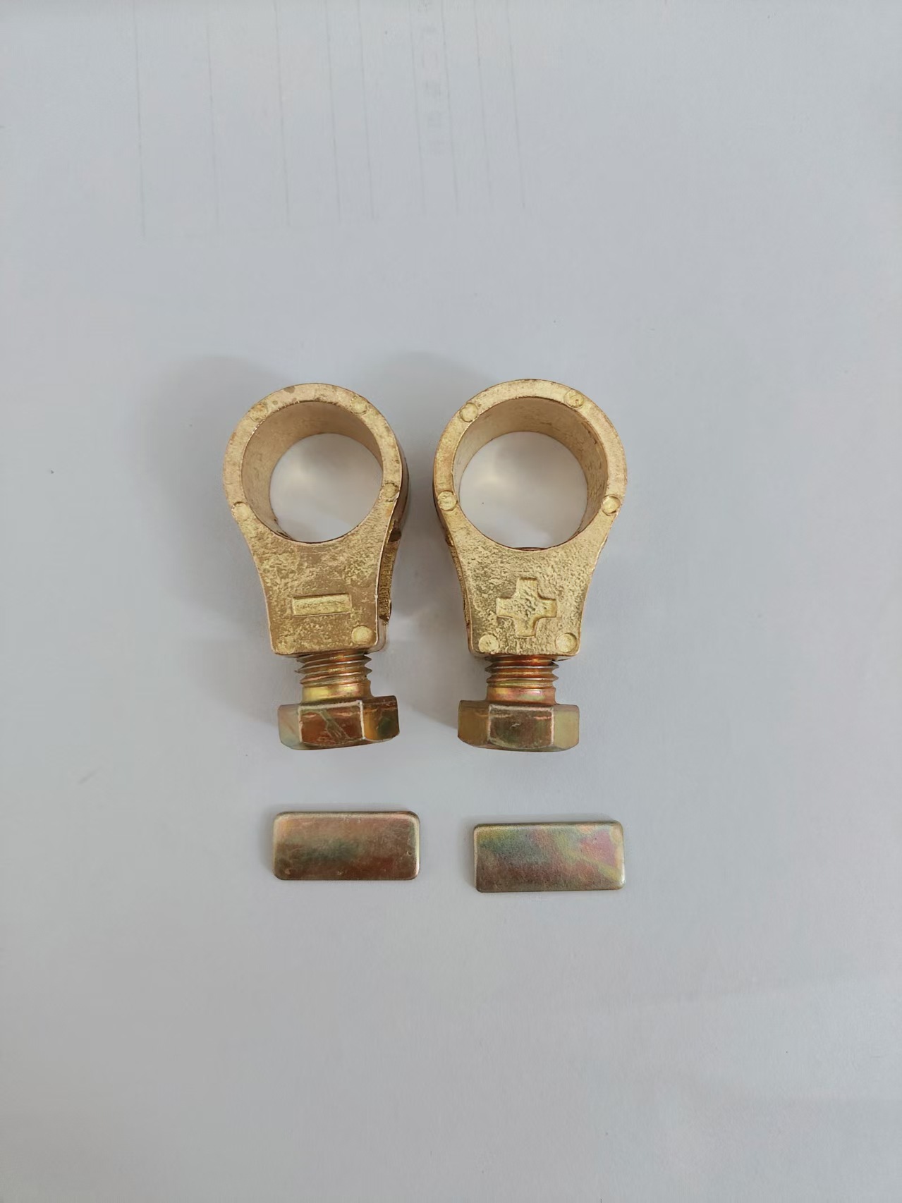 Battery Clamp, Battery Terminal, Pure Copper Thickened Battery Terminal Clamp, Battery Post Connector