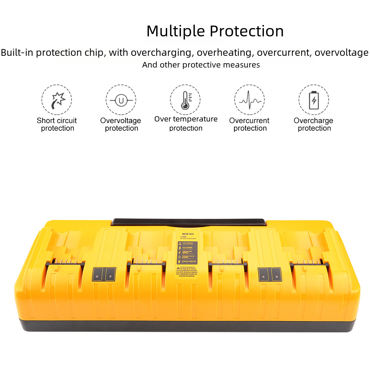 Handheld electric lithium battery