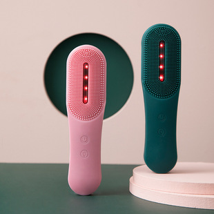 Electric Silicone Photon Skin Cleanser Cleaning Pore Blackhead Beauty Introduction Instrument Facial Wash Instrument Artifact