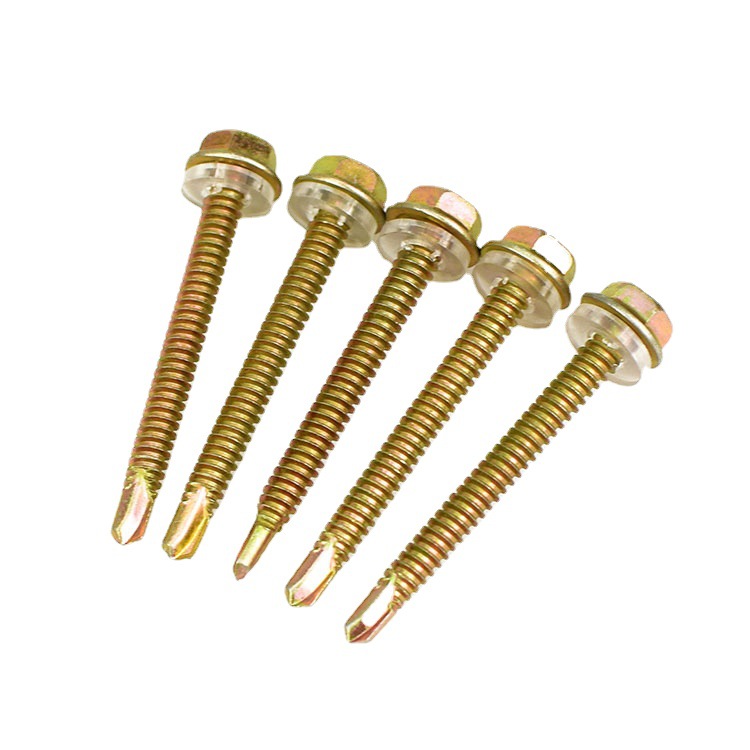 宁波厂家供应多种规格钻尾螺丝 六角形 不锈钢自攻螺丝