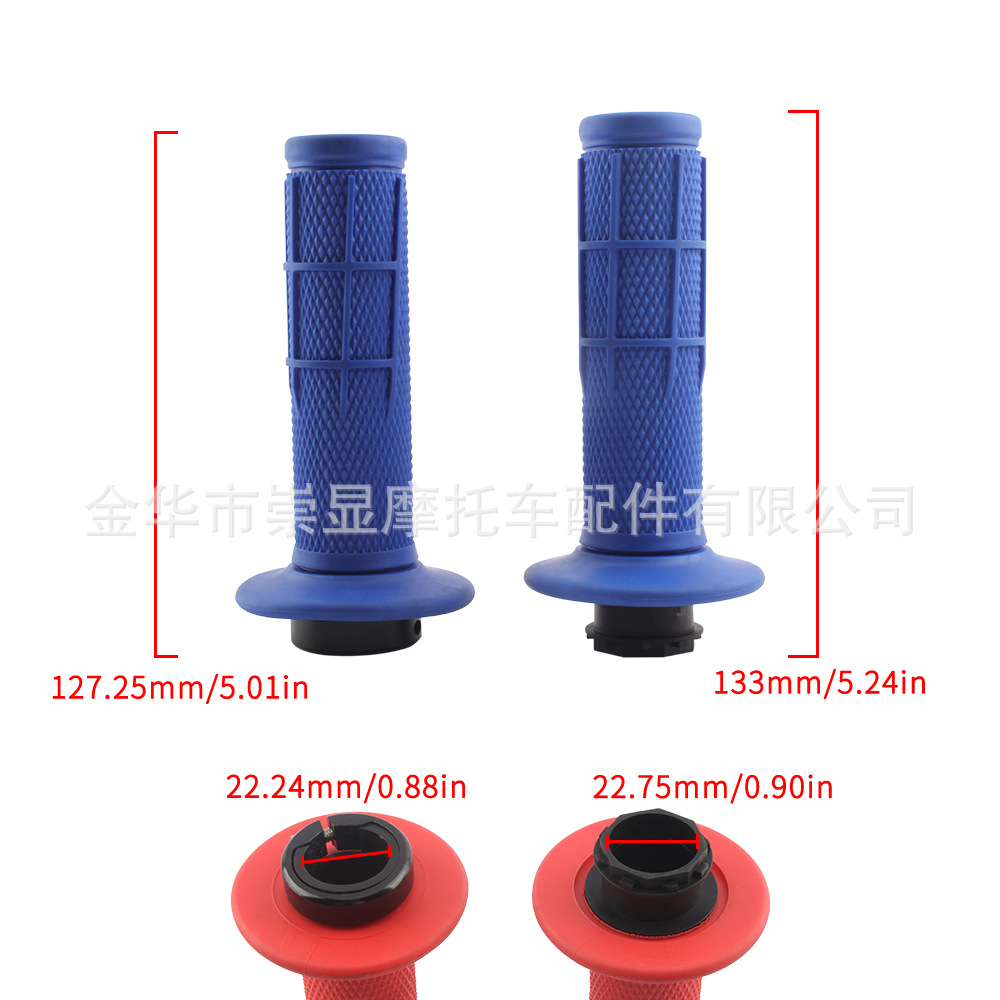 Suitable for Honda Crf 230-250 2t 4t Off-Road Motorcycles 7/ 8inch Handlebar Rubber Grips