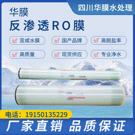 华膜反渗透RO膜BW-804040工业水处理滤膜ULP高低压水处理滤芯膜