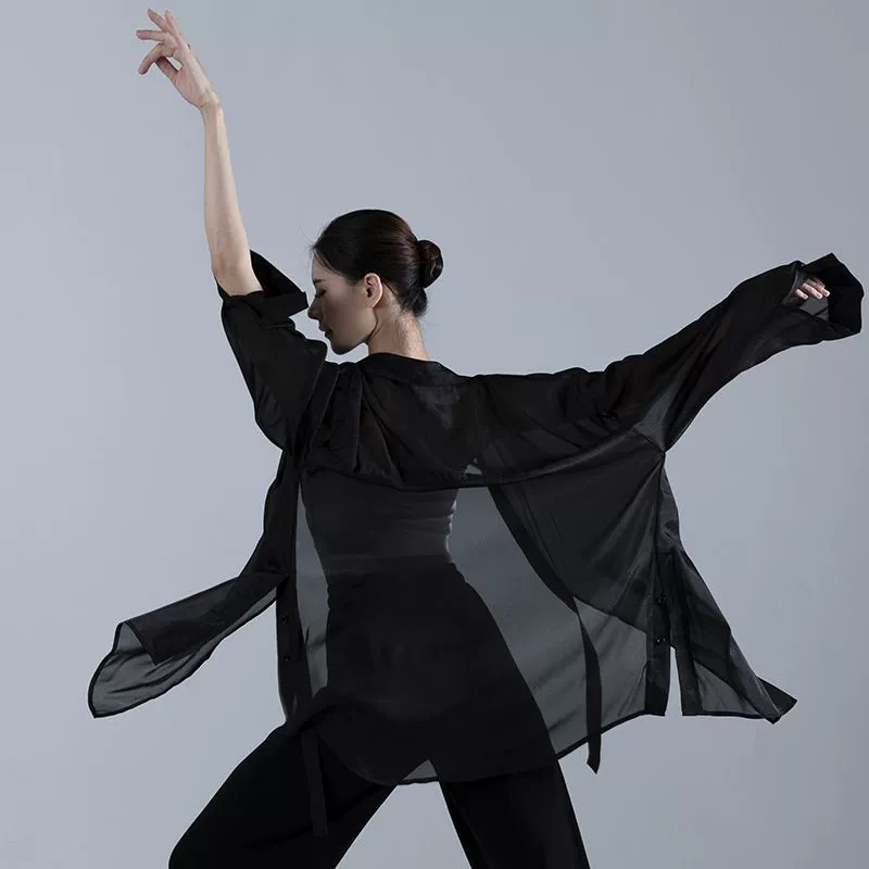 Одежда для занятий современными танцами, свободные рубашки, прямые танцевальные брюки, летние элегантные и элитные женские топы.