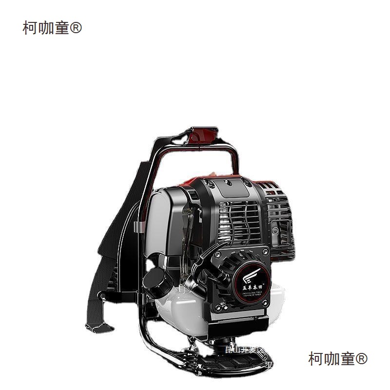 五羊本田四冲程割草机锄草汽油机背负式小型开荒家用多功能麦太保