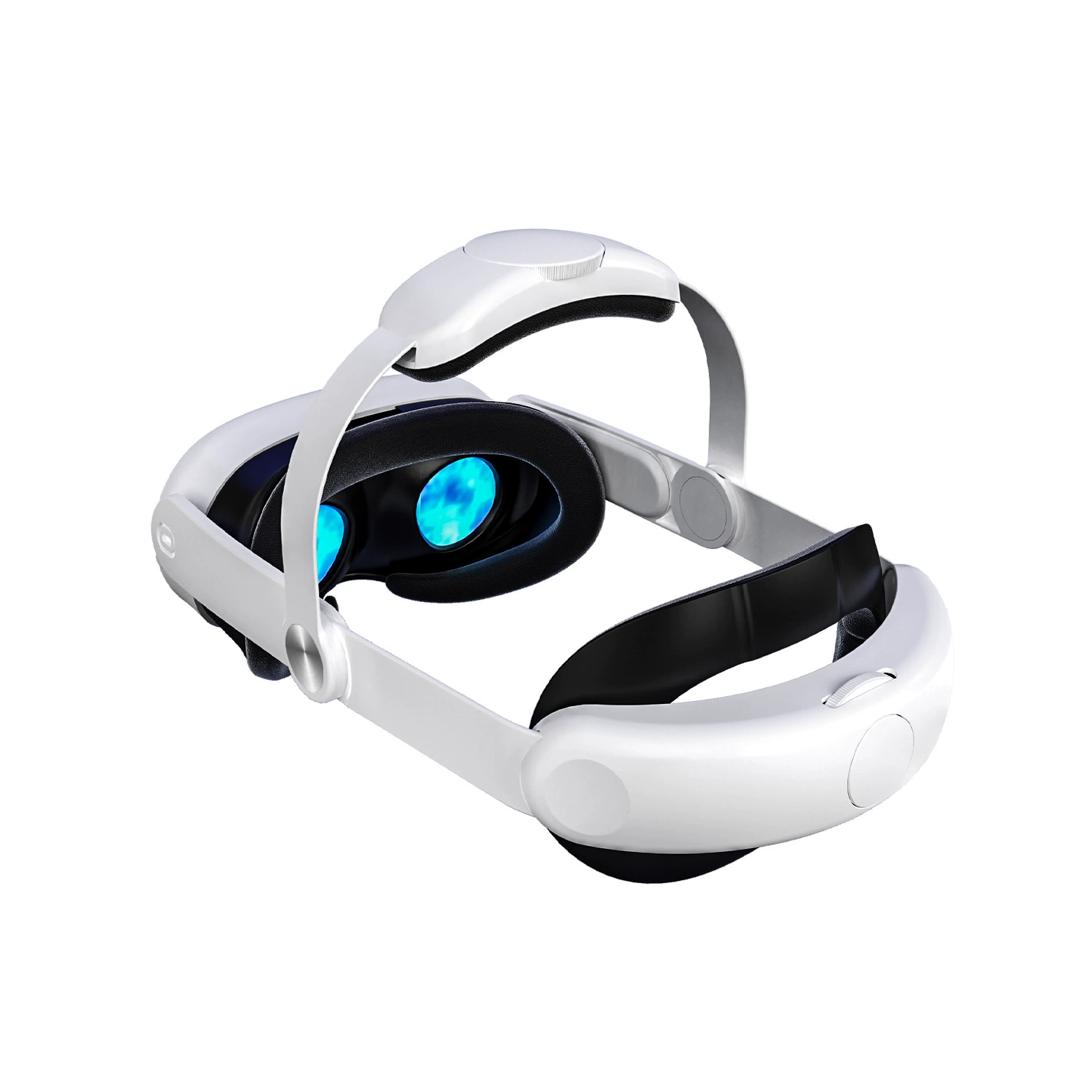 Новое зарядное устройство для Meta Quest3s с головкой наушника, сжатие одним кликом, аккумулятор 8000 мАч, аксессуары для VR