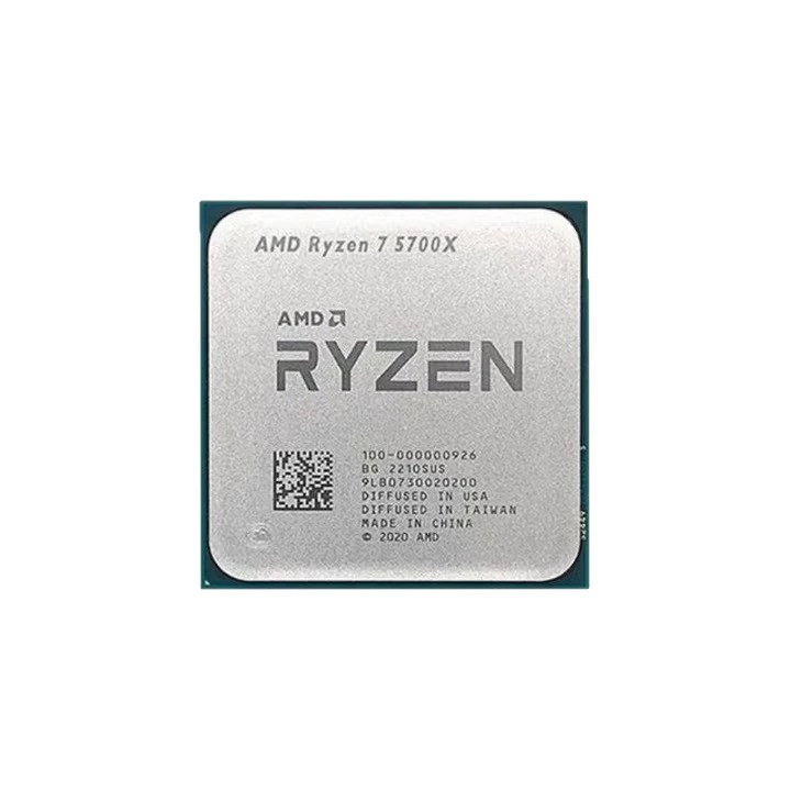 Процессор AMD Ryzen R7 5700X, 8 ядер 16 потоков, ускоренная частота до 4.6 ГГц