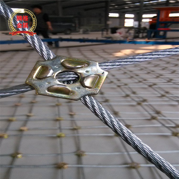 SNS柔性防护网主动网山体网钢丝绳网边坡网自然灾害高强镀锌丝