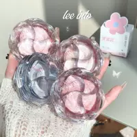 LEEINTO Dream Flower Highlighting Powder Перламутровая тонкая вспышка, осветляющая нежная пудра, румяна, тени для век, трансграничный макияж, подчеркивание