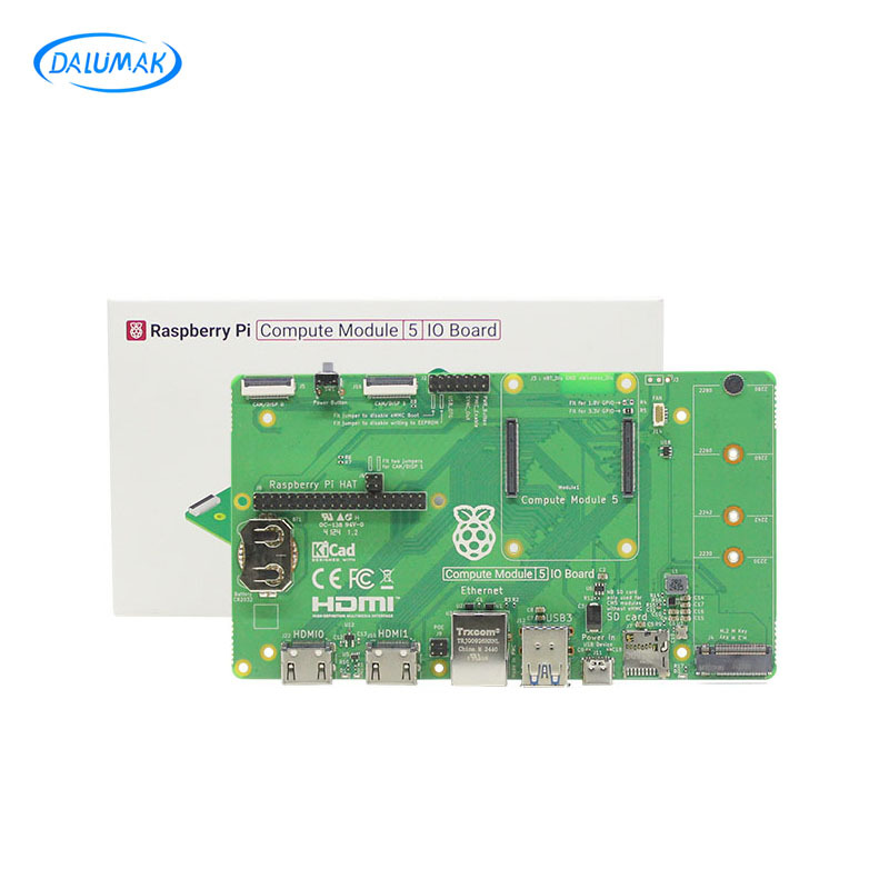 树莓派CM5开发套件 Compute Module 5 IO Board计算模块底板载板