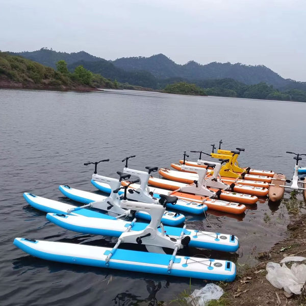 Water bike for double