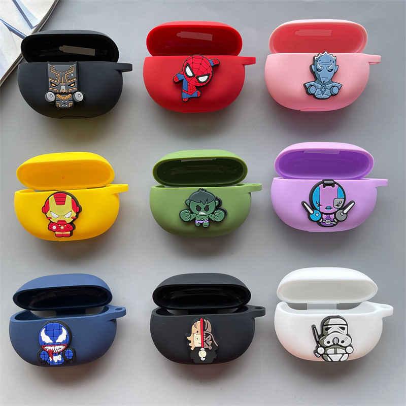 Applicable to vivo TWS 3e Real Wireless Bluetooth headset protective case personalized cartoon silicone charging case soft case Applicable to vivo TWS 3e Real Wireless Bluetooth headset protective case personalized cartoon silicone charging case soft case