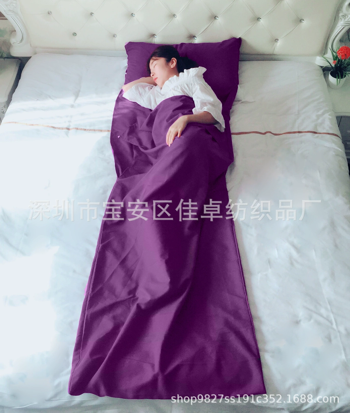 Ultra light handheld thin sleeping bag for adults for traveling, direct factory sales
