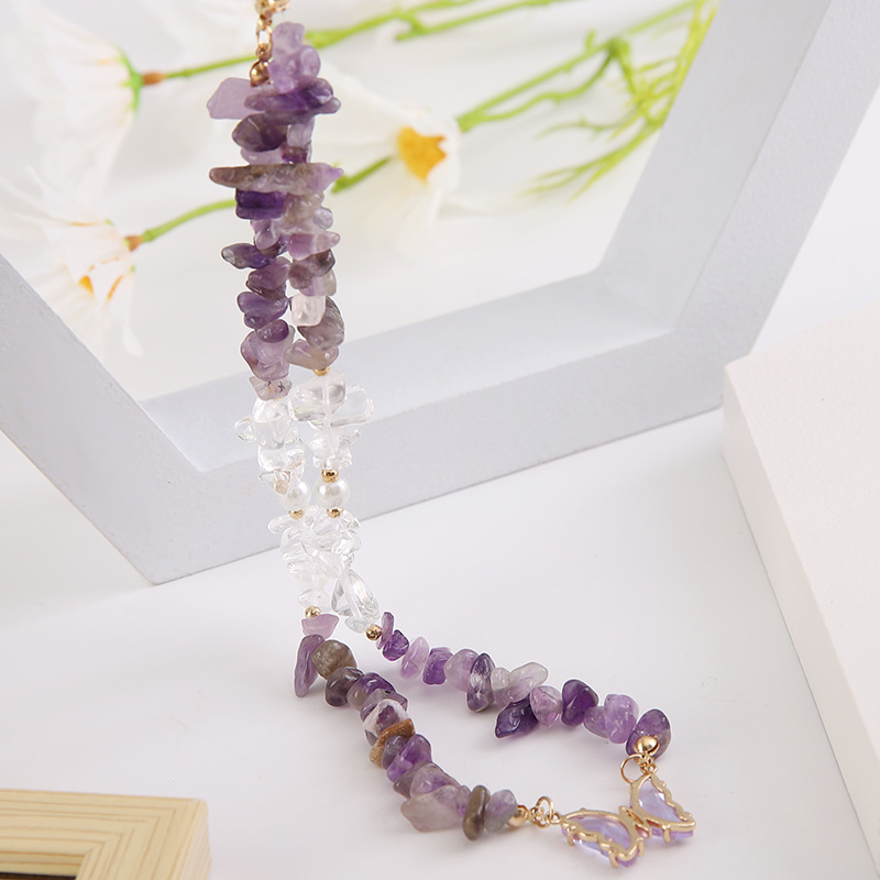 Bohemian Butterfly Alloy Plating Metal Necklace 1 Piece