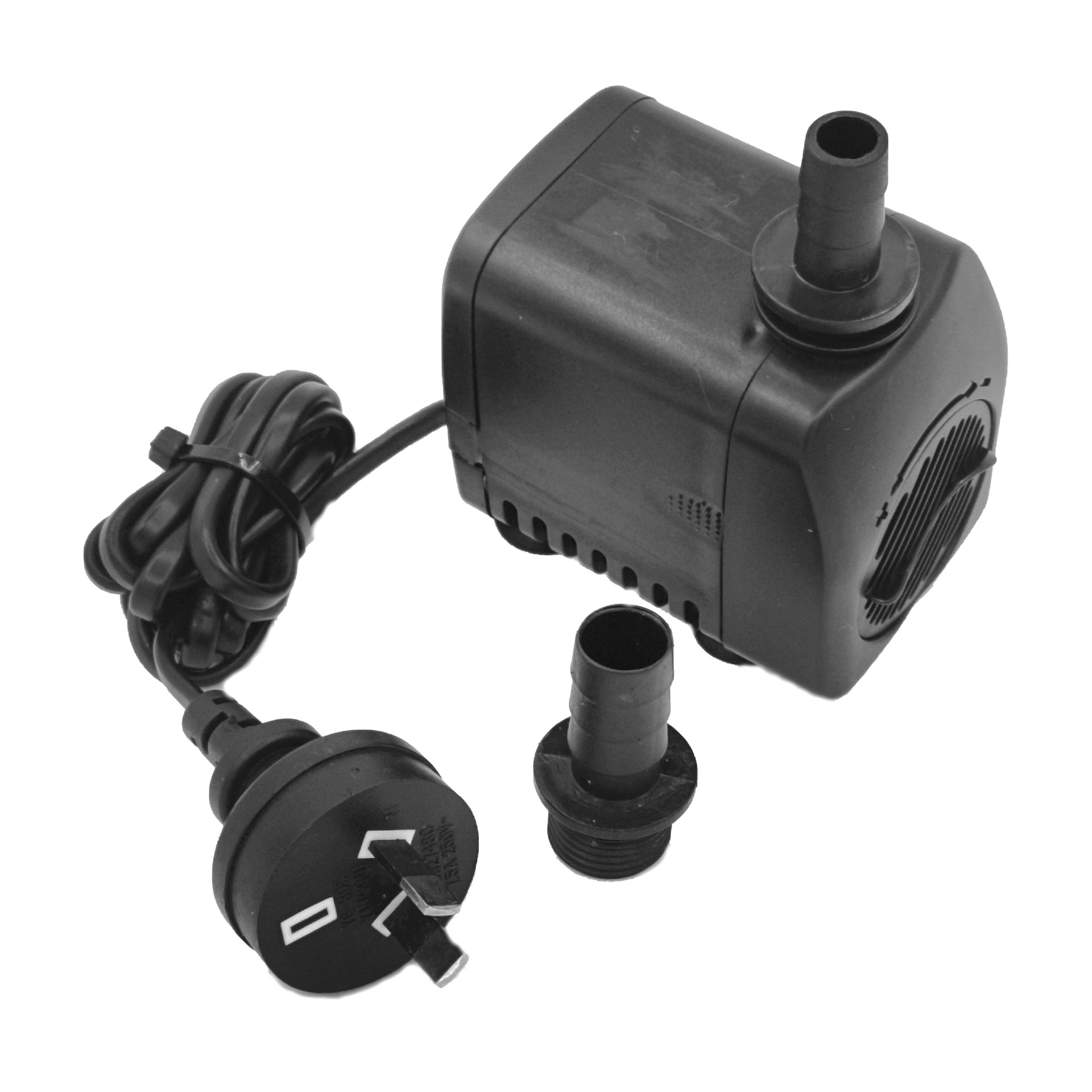 25W扬程2米220Ｖ 假山鱼缸循环水族微型增压电磁力潜水式离心泵