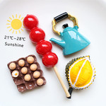 diy树脂配件鸡蛋壳冰糖葫芦 奶油胶手机壳装饰 收纳盒冰箱贴材料