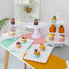 甜品台摆件婚礼展示架冷餐茶歇摆台蛋糕架子婚庆布置甜点糕点托盘