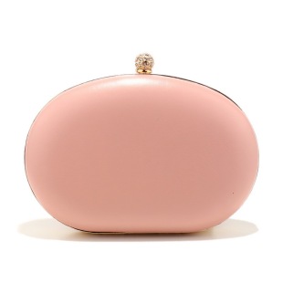 Cross-border New Egg-shaped PU Leather Dinner Bag Women's Party Banquet Clutch Crossbody Handbag Celebrity Dress Bag