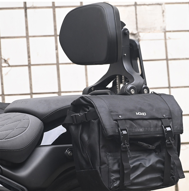 Suitable for Chunfeng 550Clc Folding Backrest, Driver's Backrest, Passenger Backrest, Telescopic Motorcycle Lumbar Backrest Chair