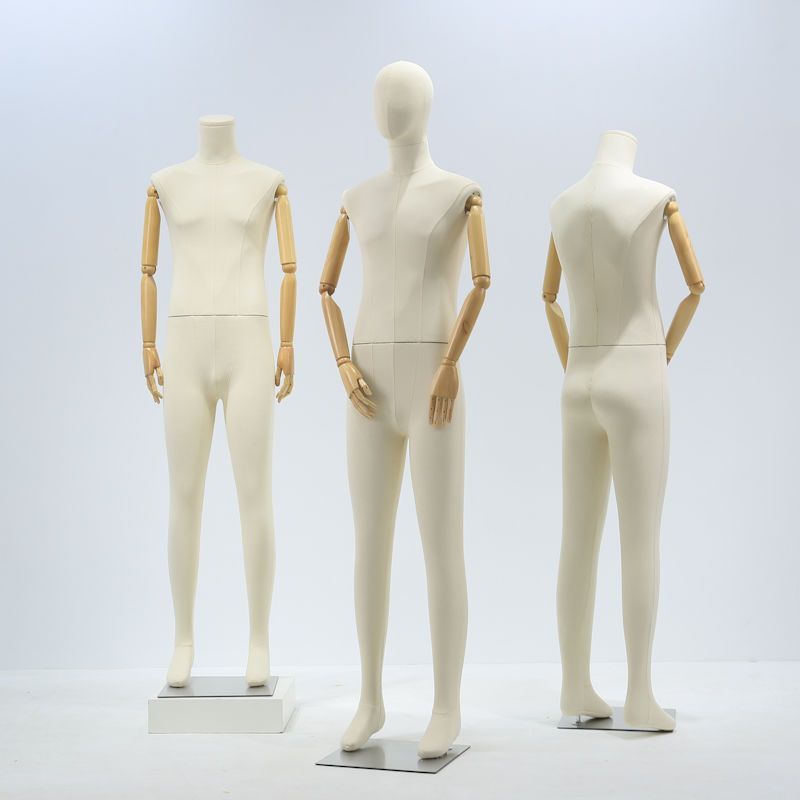 Modelo de accesorios masculinos de color de piel de todo el cuerpo modelo de accesorios maniquí de plataforma tienda de ropa de ventana modelo de estante de exhibición