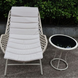 Fixed Chair Home Balcony Leisure Outdoor Rattan Recliner Living Room Lazy Sofa Rocking Chair Adult Light Luxury