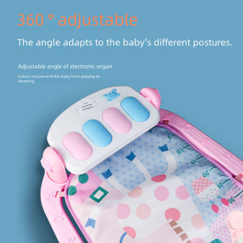 Cross-border fitness frame, stepping piano for newborns and infants 0-1 years old, intelligent musical toy, stepping piano stand