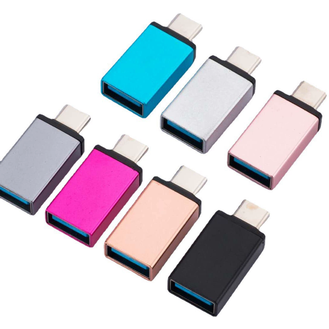 Преобразователь USB 3.0 (гнездо) -> Type-C для мобильных Huawei, чтение карт, OTG-конвертер для Micro/Android