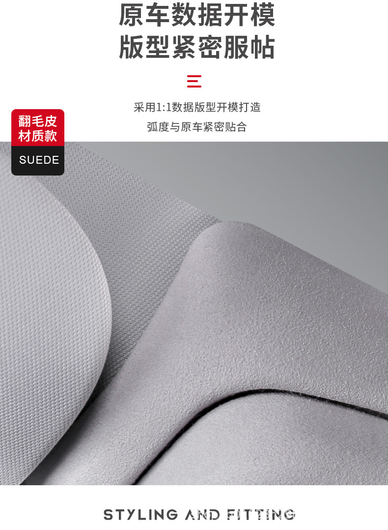 Tesla Model Y/3 Car-Mounted Glasses Case, Sunglasses Storage Clip, Modified Car Interior Accessory, Magic Glasses Case