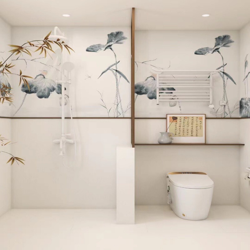 Foshan New New Chinoiserie 600X1200 Bathroom Tiles Song Style Tiles Kitchen Wall Tiles Antique Toilet Floor Tiles