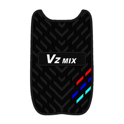 Suitable for No. 9 VZMIX/V30C electric vehicle waterproof rubber foot pad No. 9 non-slip foot pedaling modification accessories (Electric vehicle foot mat) - no-9-vzmixv30c-black-with-black-edges-thick-rubber-sheet
