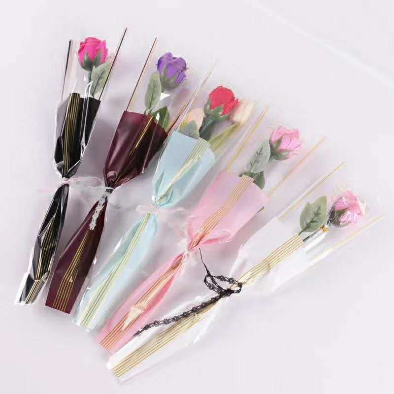 热销OPP透明塑胶袋 节假日鲜花创意包装袋 包装袋厂家定 制