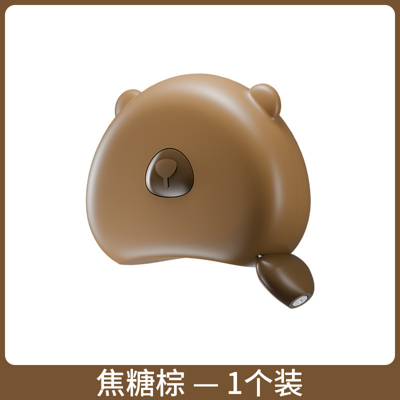 クマの測定定規家庭用磁気ソフト巻尺胸、腰、腹部、腕、太もも周囲ワンクリック自己測定衣類巻尺|undefined