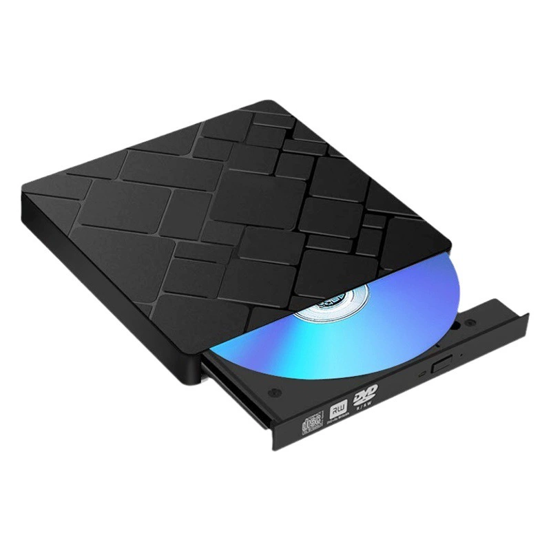 Частная модель фабрики Новый TypeC + USB3.0 Внешний оптический привод Портативный внешний драйвер горелки DVD