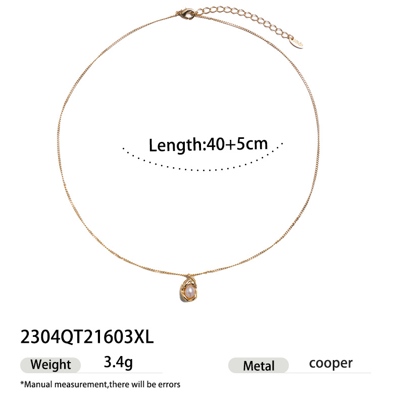 Necklace from pearl