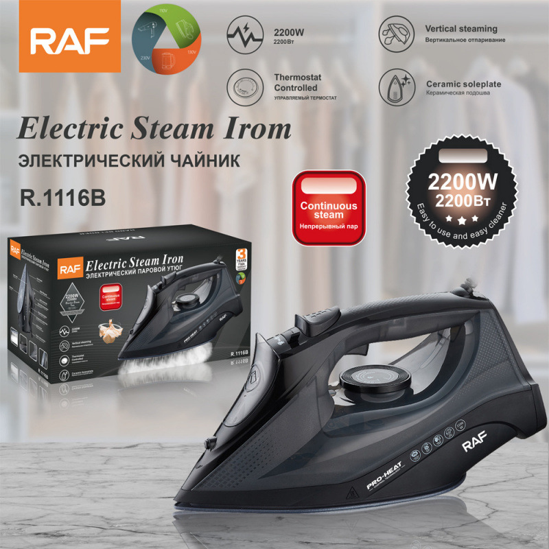 Raf European Household Steam Iron Handheld Hanging Iron Portable Powerful Steam Electric Iron