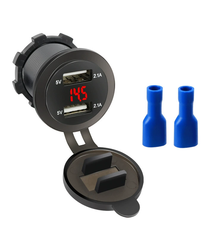 Модифицированное зарядное устройство с USB-зарядкой, прикуриватель, 12 В, 24 В