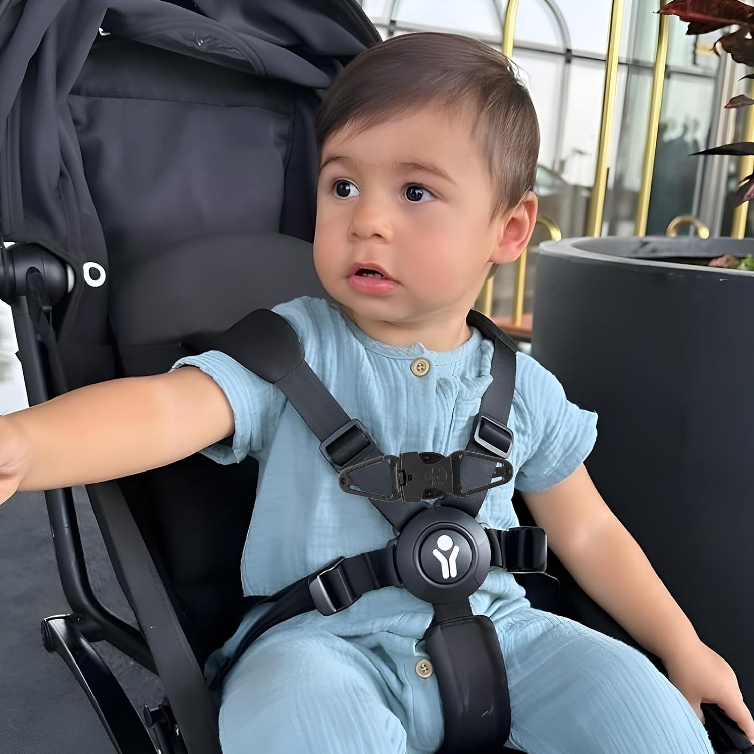 Spot car seat chest strap clip anti-escape child safety seat chest buckle adjuster child seat accessories batch