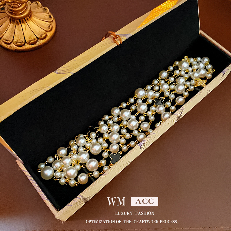 Exquisita caja de joyería vintage pendientes joyas de embalaje de alta gama patrón tejido Generación de cabello anillo joyería collar caja de regalo