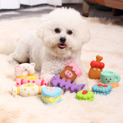 【メーカー直送】ペット用ラテックスおもちゃ、犬の歯ぎしり音おもちゃ、ラテックス素材の噛みつきに強い犬用おもちゃ