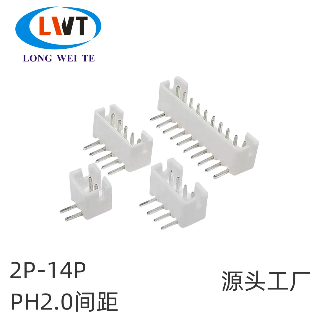 Соединитель PH2.0MM Соединитель игольчатая игла 2P-14PW90 градусов клемма два в два и два в