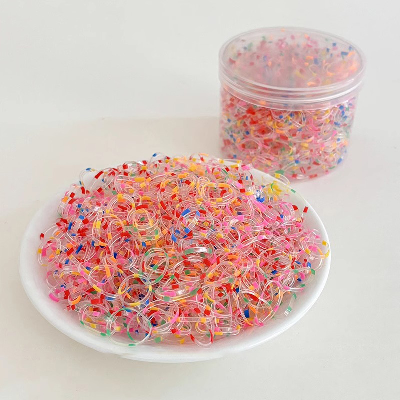 Anchamiento y espesamiento de la banda de goma para fortalecer la cuerda de la cabeza una vez atada cubierta de cuero para el cabello anillo para el cabello latas para la mujer al por mayor