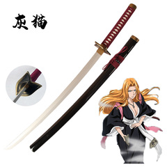 死神武士刀竹刃刀剣模型ゲーム周辺アニメcos道具刀玩具刀未開刃灰猫