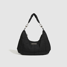 黑色ins新款韩系百搭腋下包潮流出街单肩包休闲便捷女士包包