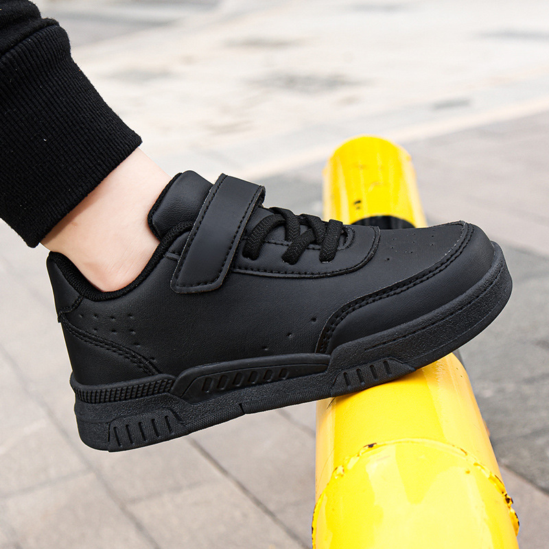 Niños campus zapatos blancos 2025 niños de moda coreana personalidad zapatos transpirables zapatos de skate para niñas al aire libre