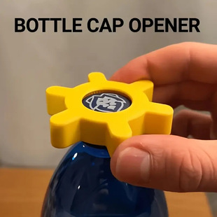 Yiwu Spot Bottle Cap Opener Home Kitchen Rotary Bottle Opener Tool Toy