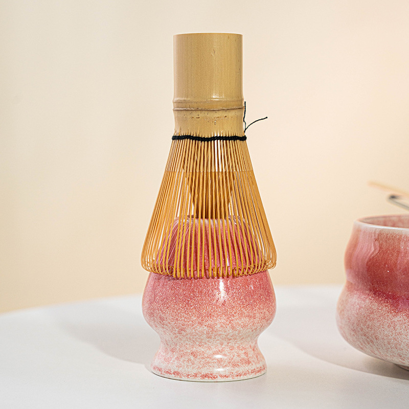 Amazon 和風抹茶ボウル 注ぎ口付き 陶器製茶器アクセサリー 茶筅スタンドセット 和風茶道 クロスボーダー限定|undefined