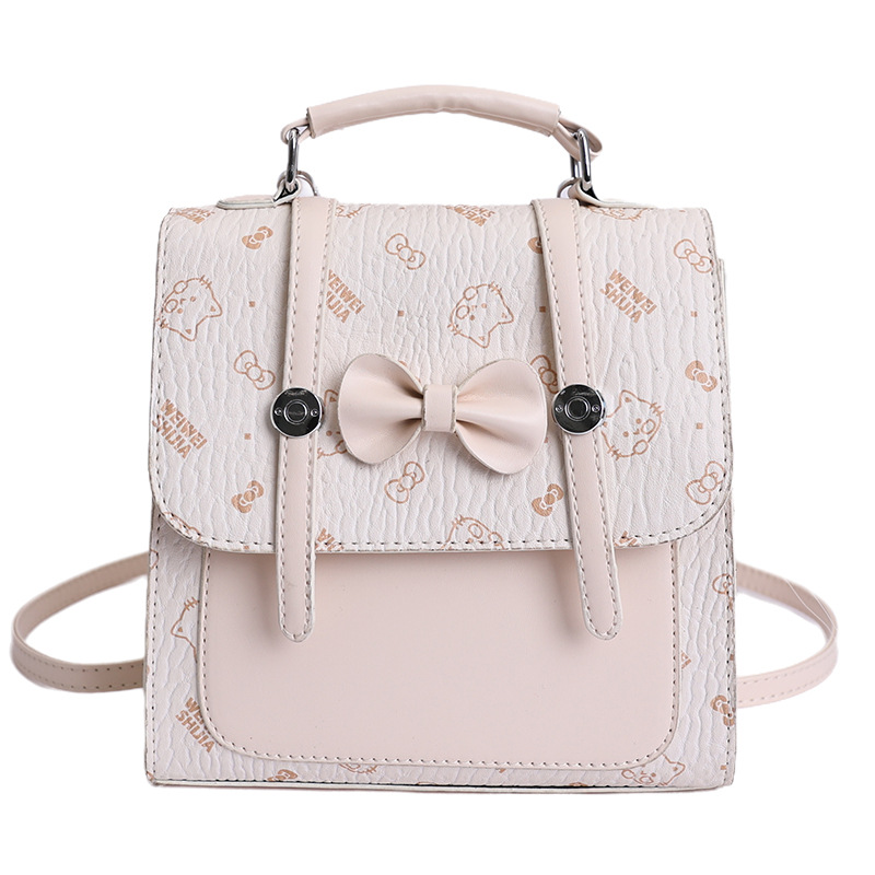Mochila de moda coreana de estilo extranjero para mujeres 2026 nueva sensación de alta calidad mochila diaria casual simple bolso pequeño image 7