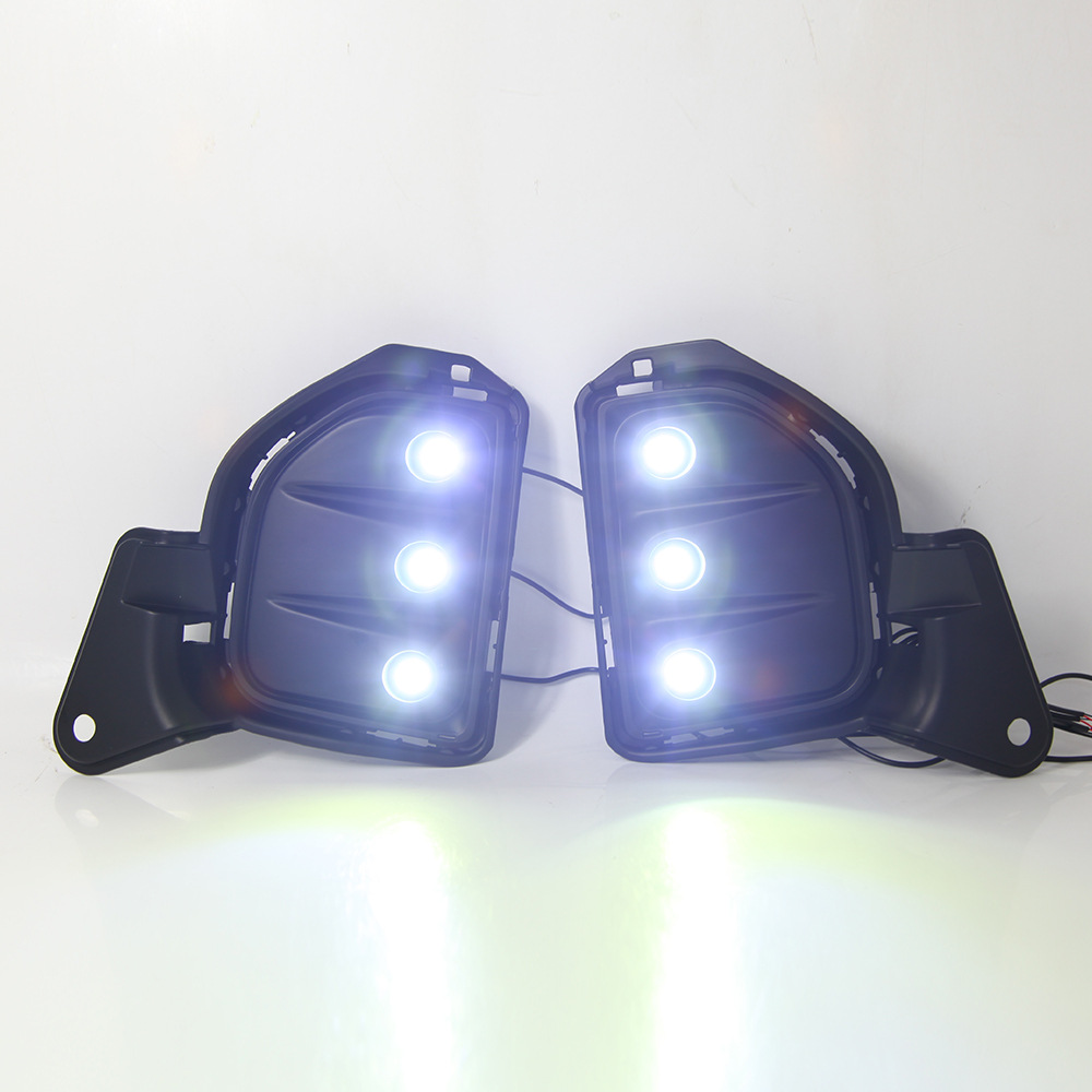 Adecuado para 14-16 Toyota león marino Luz de marcha diurna luz blanca Toyota Luz de marcha diurna