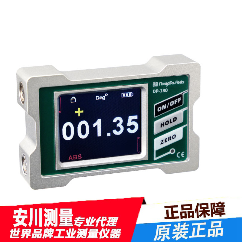 日本SK新泻精机测量倾斜角度DP-180数显角度计水平刻度高精度原装