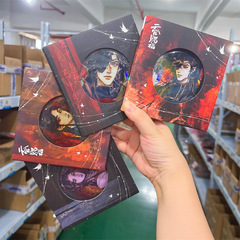 正版授权栗汀漫画《天官赐福》银蝶漫迹系列墨影圆徽章二次元周边